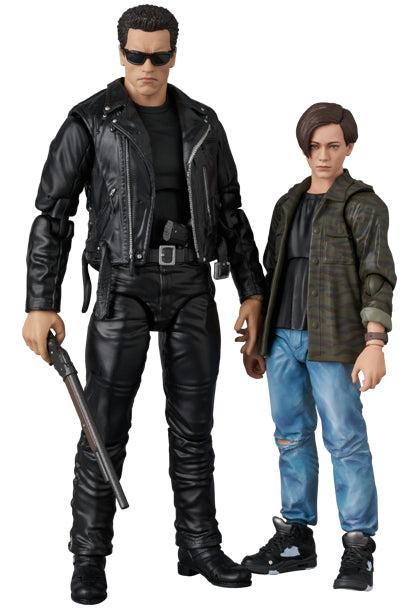 [Pre-Order] MAFEX Terminator 2: Judgment Day - T-800 (T2 Ver.) & John Connor Action Figure Two-Pack