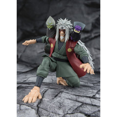 TAMASHII NATIONS - Naruto Jiraiya Hidden Leaf Heroic Master Sage Mode Set S.H.Figuarts Action Figure