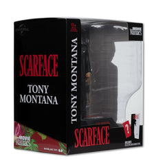 McFarlane Toys - Movie Maniacs Universal Wave 4 Scarface Tony Montana 6-Inch Scale Posed Figure