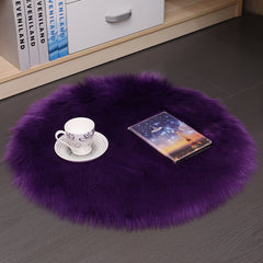 Plush Carpet Floor Mats Household Floor Mats - Wool Round Bedroom Carpets