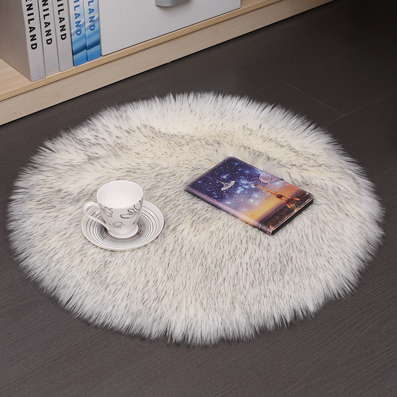 Plush Carpet Floor Mats Household Floor Mats - Wool Round Bedroom Carpets