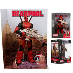 [Pre-Order] McFarlane Toys - Marvel Wave 5 Deadpool #1 1:6 Scale Posed Figure with Scene and Comic