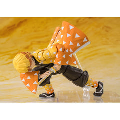 [Pre-Order] TAMASHII NATIONS - Demon Slayer: Kimetsu No Yaiba Zenitsu Agatsuma S.H.Figuarts Action Figure
