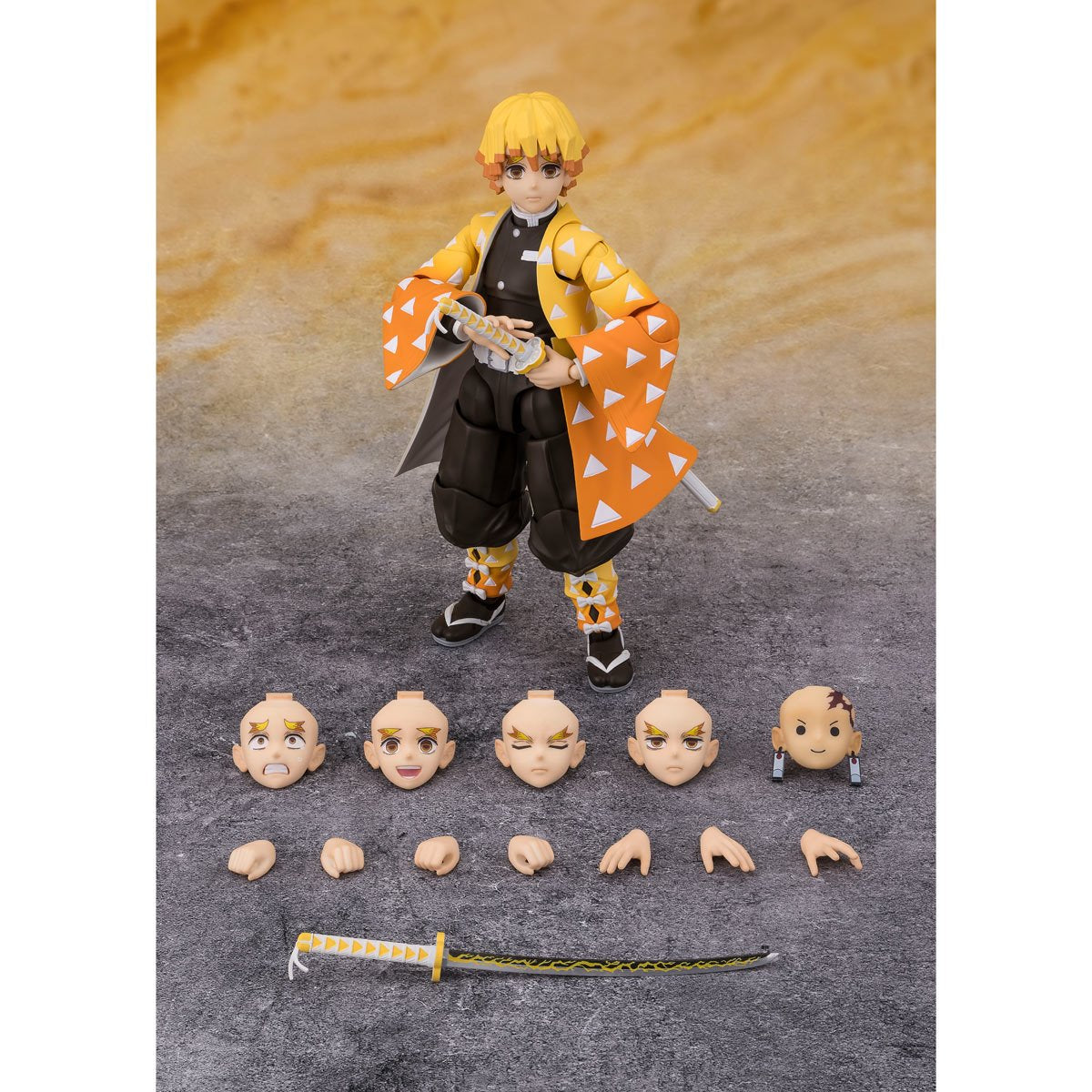 [Pre-Order] TAMASHII NATIONS - Demon Slayer: Kimetsu No Yaiba Zenitsu Agatsuma S.H.Figuarts Action Figure