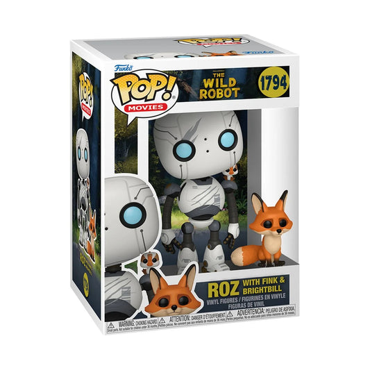 Funko Pop & Buddy: Wild Robot - Roz with Brightbill & Fink