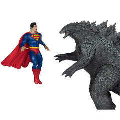 [Pre-Order] McFarlane Toys - DC Multiverse Superman vs. Godzilla Megafig Justice League vs. Godzilla vs. Kong Action Figure 2-Pack