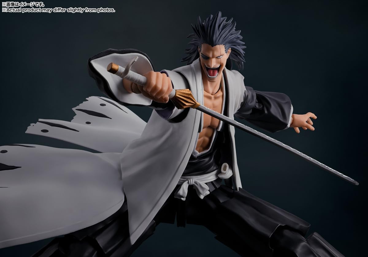 TAMASHII NATIONS - Bleach: Thousand-Year Blood War - Kenpachi Zaraki, Bandai Spirits S.H.Figuarts Action Figure