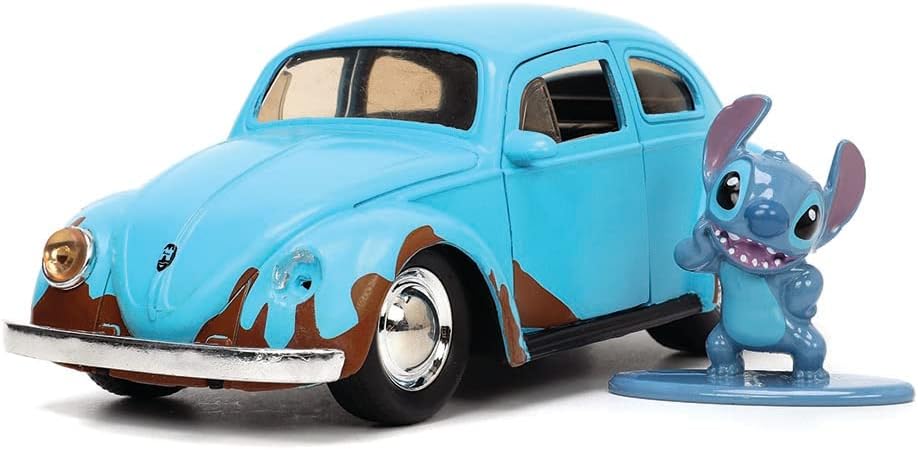 Jada Toys - Disney Lilo and Stitch 1:32 Volkswagen Beetle Die-cast Car