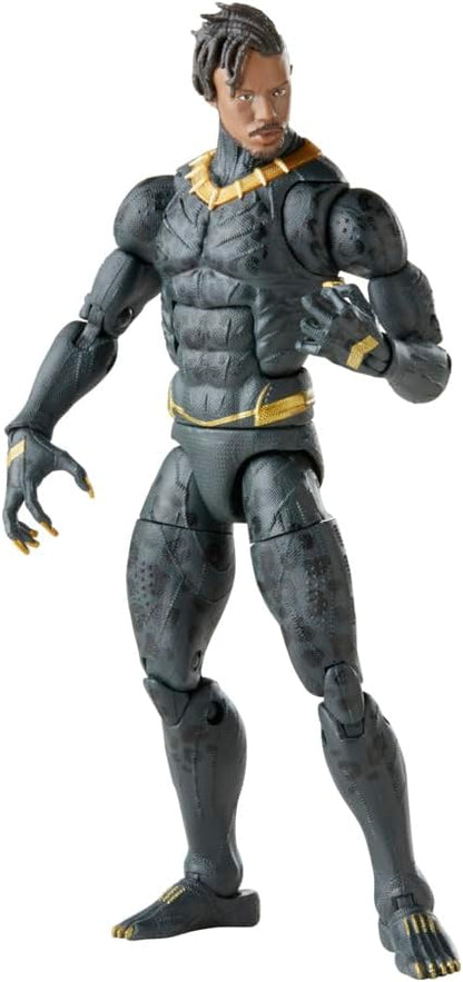 Marvel Legends Series Black Panther Legacy Collection Killmonger 6-inch Action Figure Collectible Toy, 5 Accessories