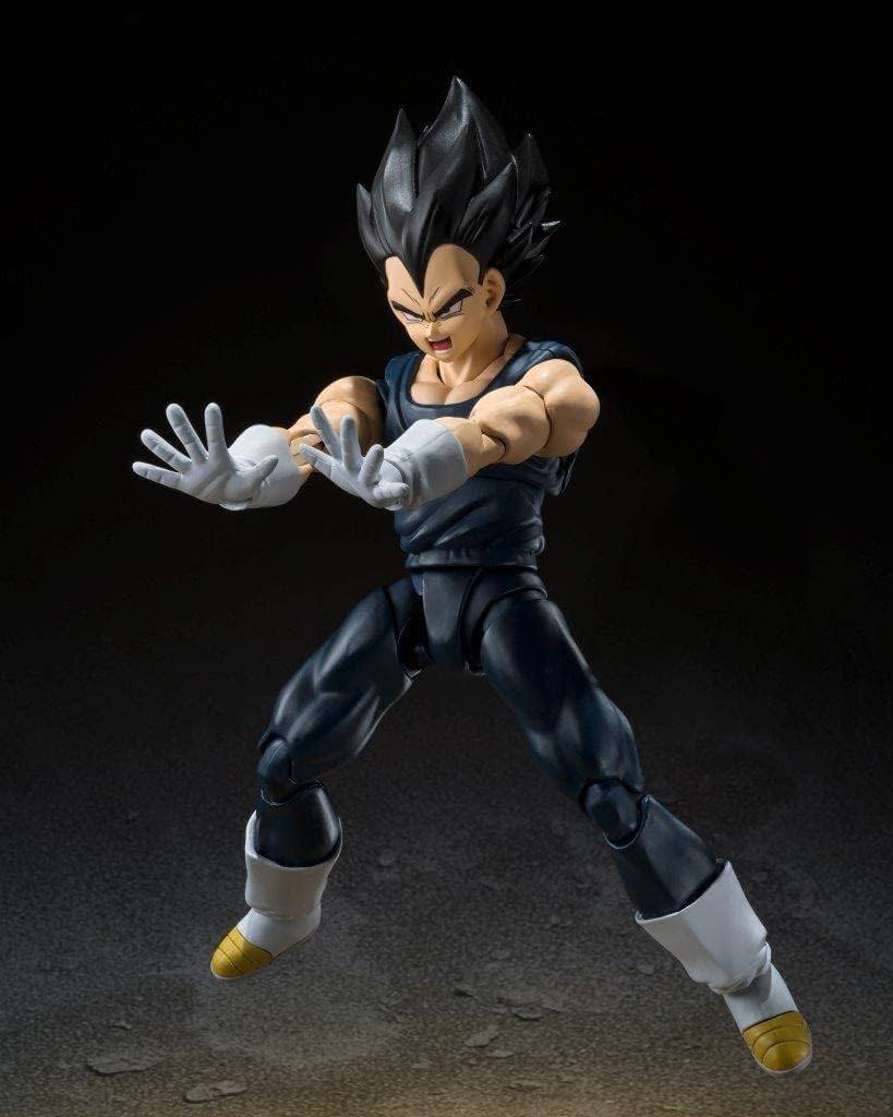 TAMASHII NATIONS - Dragon Ball Super Vegeta Super Hero, Bandai Spirits S.H.Figuarts Action Figure