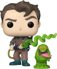 Funko Pop! Animation: The Real Ghostbusters - Dr. Peter Venkman with Slimer