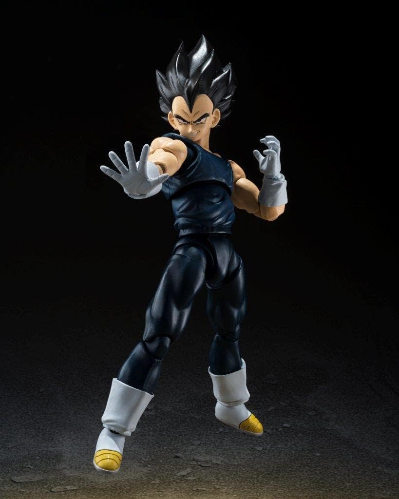 TAMASHII NATIONS - Dragon Ball Super Vegeta Super Hero, Bandai Spirits S.H.Figuarts Action Figure