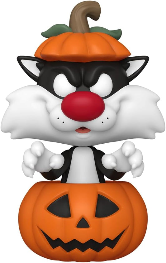 Funko POP! Animation: Looney Tunes - Sylvester Cat with Pumpkin