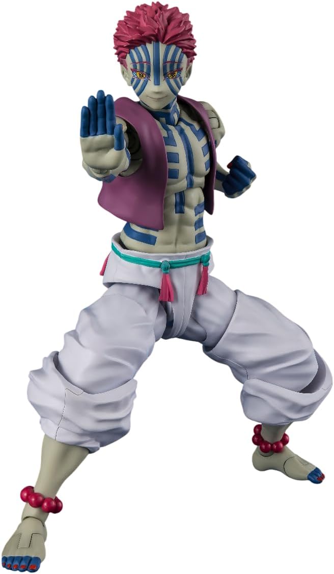 [Pre-Order] TAMASHII NATIONS - Demon Slayer: Kimetsu No Yaiba Akaza S.H.Figuarts Action Figure