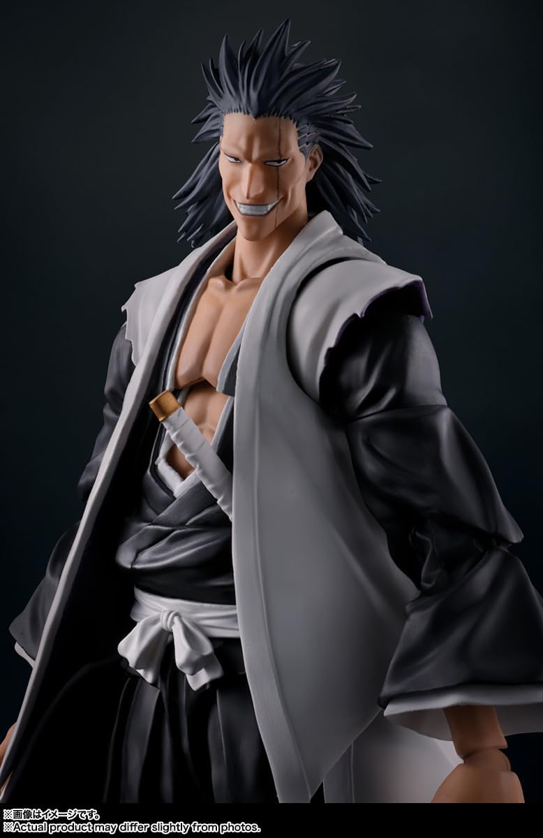 TAMASHII NATIONS - Bleach: Thousand-Year Blood War - Kenpachi Zaraki, Bandai Spirits S.H.Figuarts Action Figure