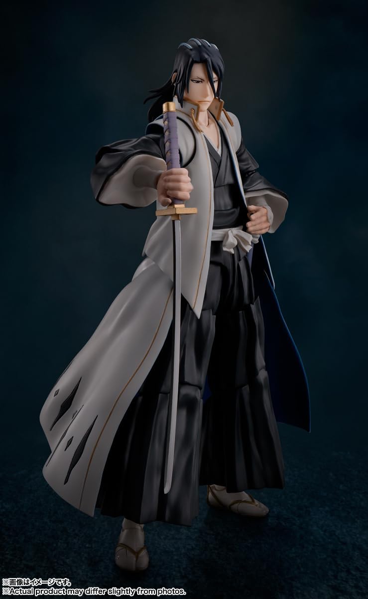 TAMASHII NATIONS - Bleach: Thousand-Year Blood War - Byakuya Kuchiki, Bandai Spirits S.H.Figuarts Action Figure