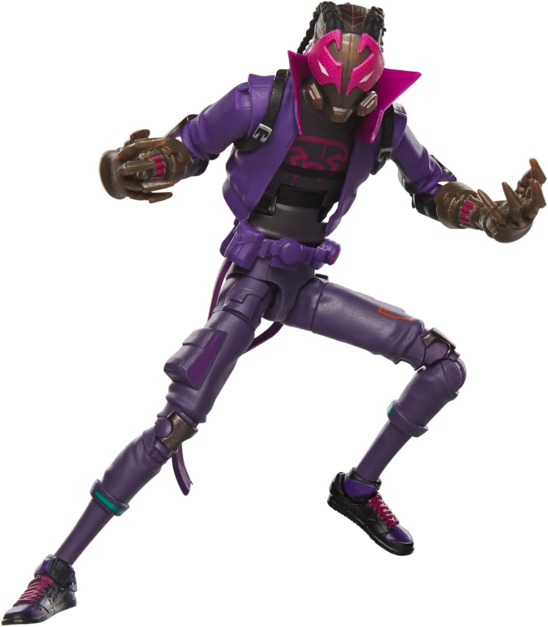 Marvel Legends Series Miles G. Morales (Prowler), Spider-Man: Across The Spider-Verse Collectible 6 Inch Action Figure