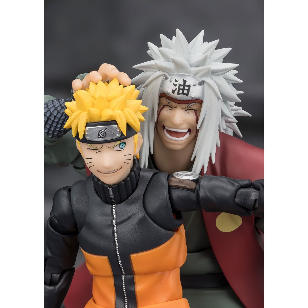 TAMASHII NATIONS - Naruto Jiraiya Hidden Leaf Heroic Master Sage Mode Set S.H.Figuarts Action Figure