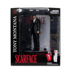 McFarlane Toys - Movie Maniacs Universal Wave 4 Scarface Tony Montana 6-Inch Scale Posed Figure