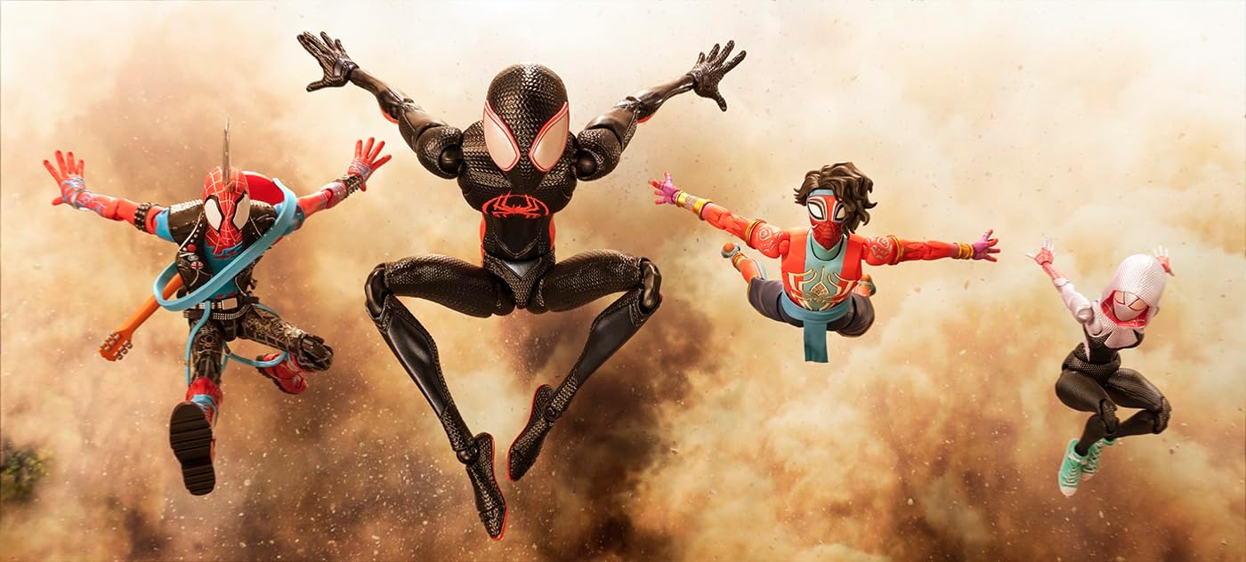 TAMASHII NATIONS - Spider-Man: Across The Spider-Verse - Spider-Man India, Bandai Spirits S.H.Figuarts Action Figure