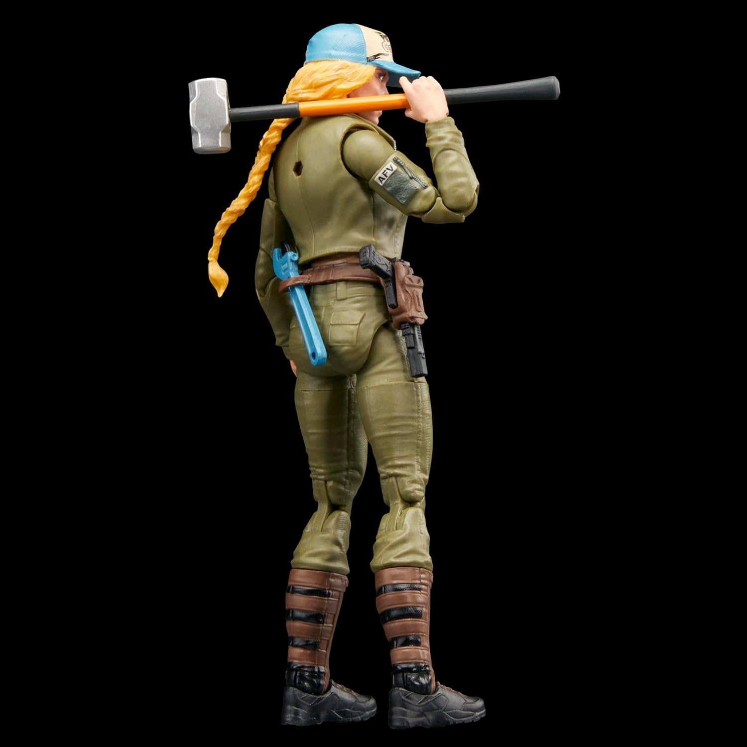 G.I. Joe Classified Series Retro Cardback Courtney “Cover Girl” Krieger, Collectible 6 Inch Action Figure with 9 Accessories