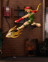 Collectible Figures Compatible with Jada Toys Street Fighter II Cammy Action Figure, 6 inches, 1:12 Scale, Interchangeable Heads, Hands & Accessories 34690