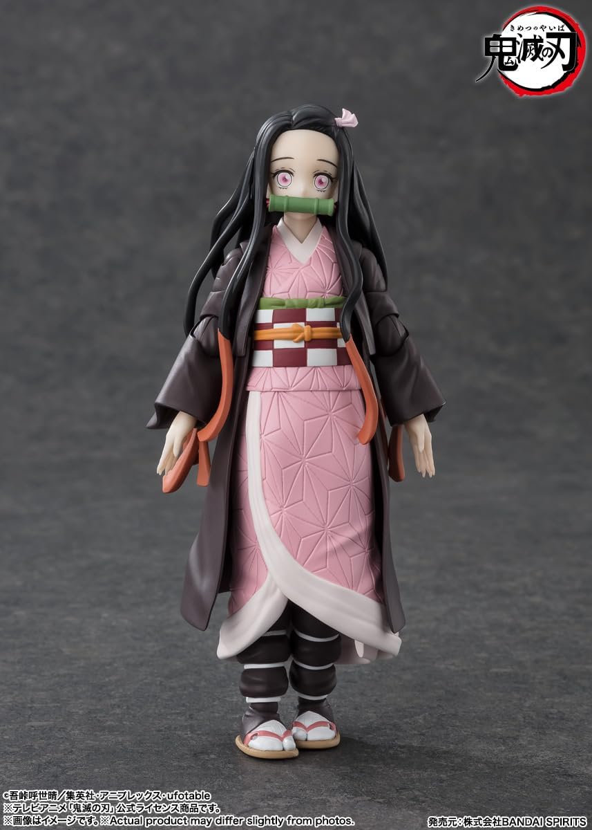 TAMASHII NATIONS - Demon Slayer: Kimetsu No Yaiba Nezuko Kamado S.H.Figuarts Action Figure