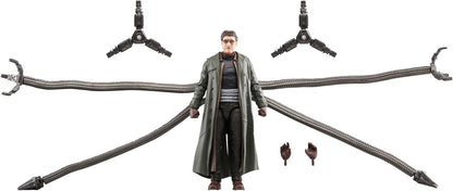 Marvel Legends Series Doc Ock, Spider-Man: No Way Home Collectible, Deluxe 6-Inch Action Figure, 4 Accessories, Ages 4 and Up