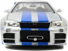 Jada Toys - Fast & Furious Brian’s 2002 Nissan Skyline R34 Die-cast Car