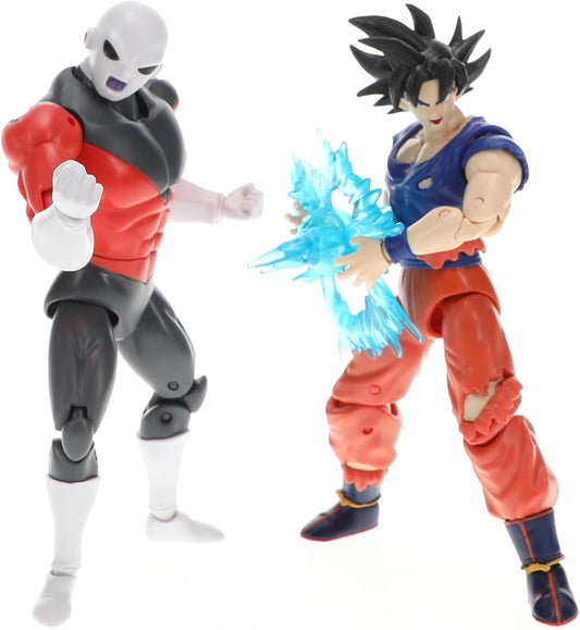 Dragon Ball Super - Goku Ultra Instinct Sign vs Jiren Battle Pack Action Figure Set