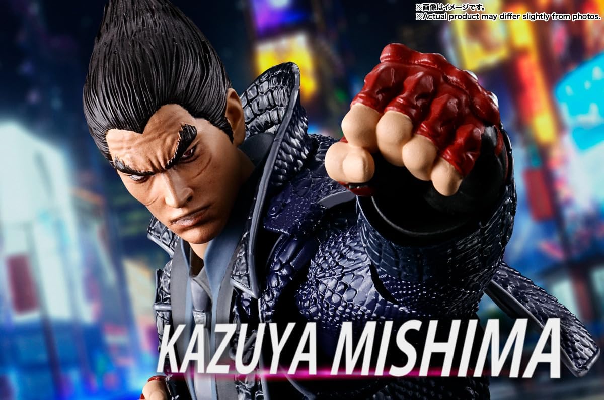 TAMASHII NATIONS - Tekken 8 - Kazuya Mishima, Bandai Spirits S.H.Figuarts Action Figure