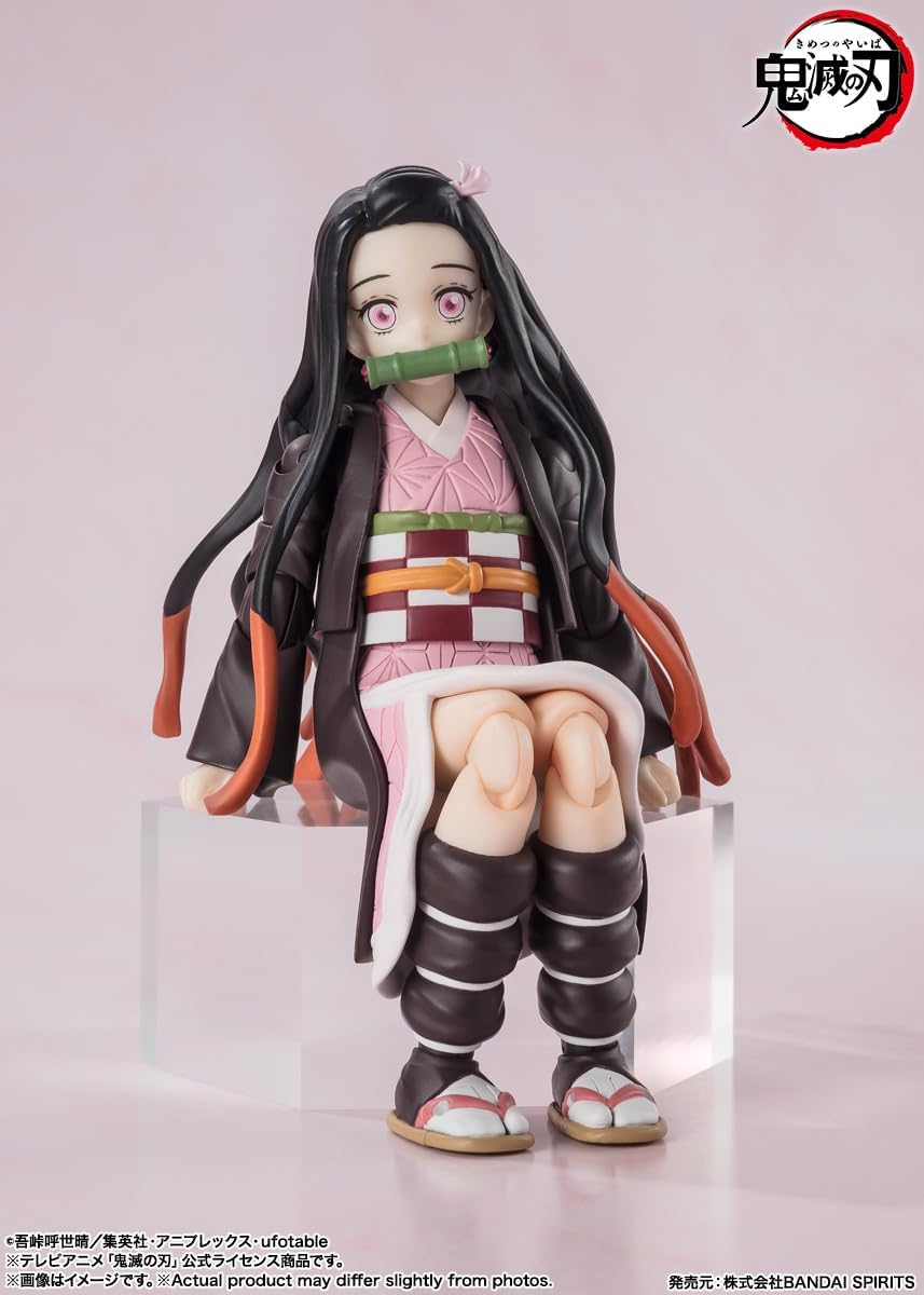 TAMASHII NATIONS - Demon Slayer: Kimetsu No Yaiba Nezuko Kamado S.H.Figuarts Action Figure