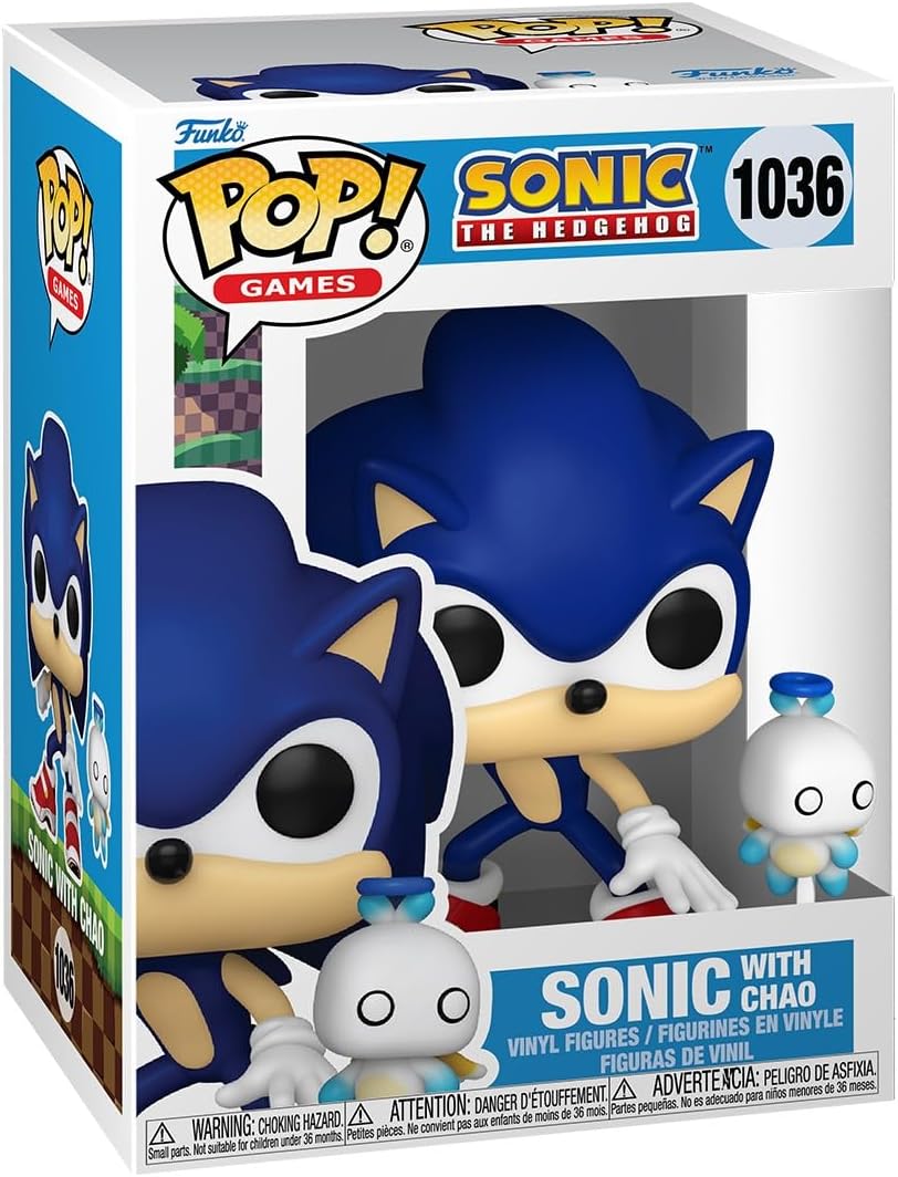 Funko Pop! & Buddy: Sonic - Sonic with Hero Chao