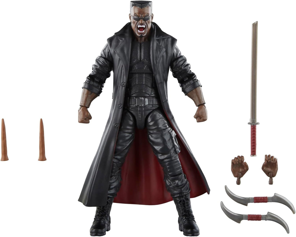 Marvel Hasbro Legends Series Blade, Knights Collectible Comics 6 Inch Action Figures, Legends Action Figures