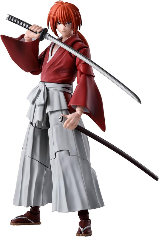 TAMASHII NATIONS - Rurouni Kenshin: Meiji Swordsman Romantic Story Kenshin Himura S.H.Figuarts Action Figure