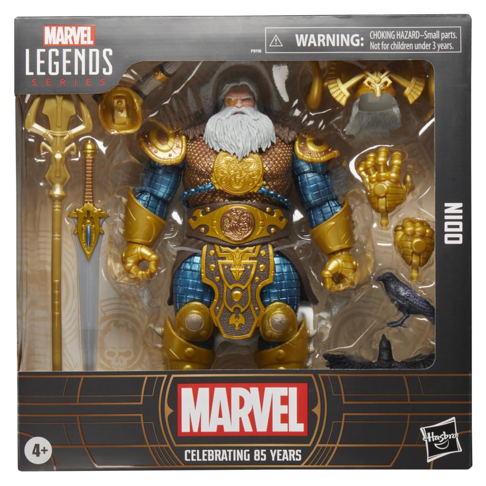 Marvel Legends Series Odin, Deluxe 85th Anniversary Comics Collectible 6-Inch Action Figure