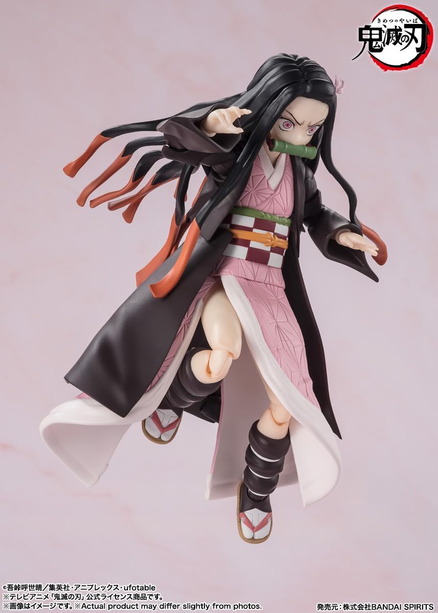 TAMASHII NATIONS - Demon Slayer: Kimetsu No Yaiba Nezuko Kamado S.H.Figuarts Action Figure