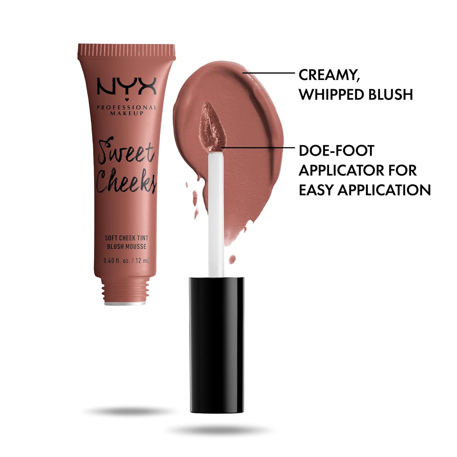 NYX PROFESSIONAL MAKEUP Sweet Cheeks Soft Cheek Tint, Cream Blush