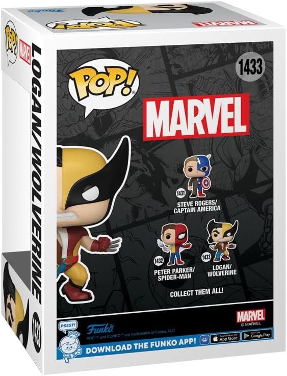 Funko Pop! Marvel: Split - Wolverine/Logan