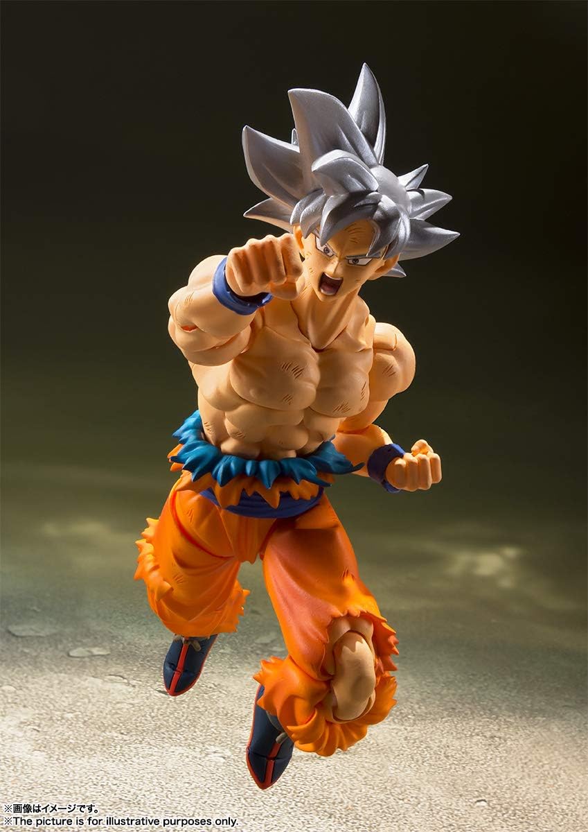 TAMASHII NATIONS - Dragon Ball Super  Son Goku Ultra Instinct (Reissue), Bandai Spirits S.H.Figuarts Action Figure
