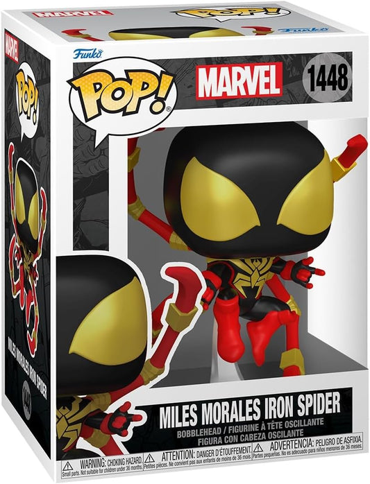 Funko POP Marvel: Spider-Man Comics - Miles Morales Iron Spider - Chase