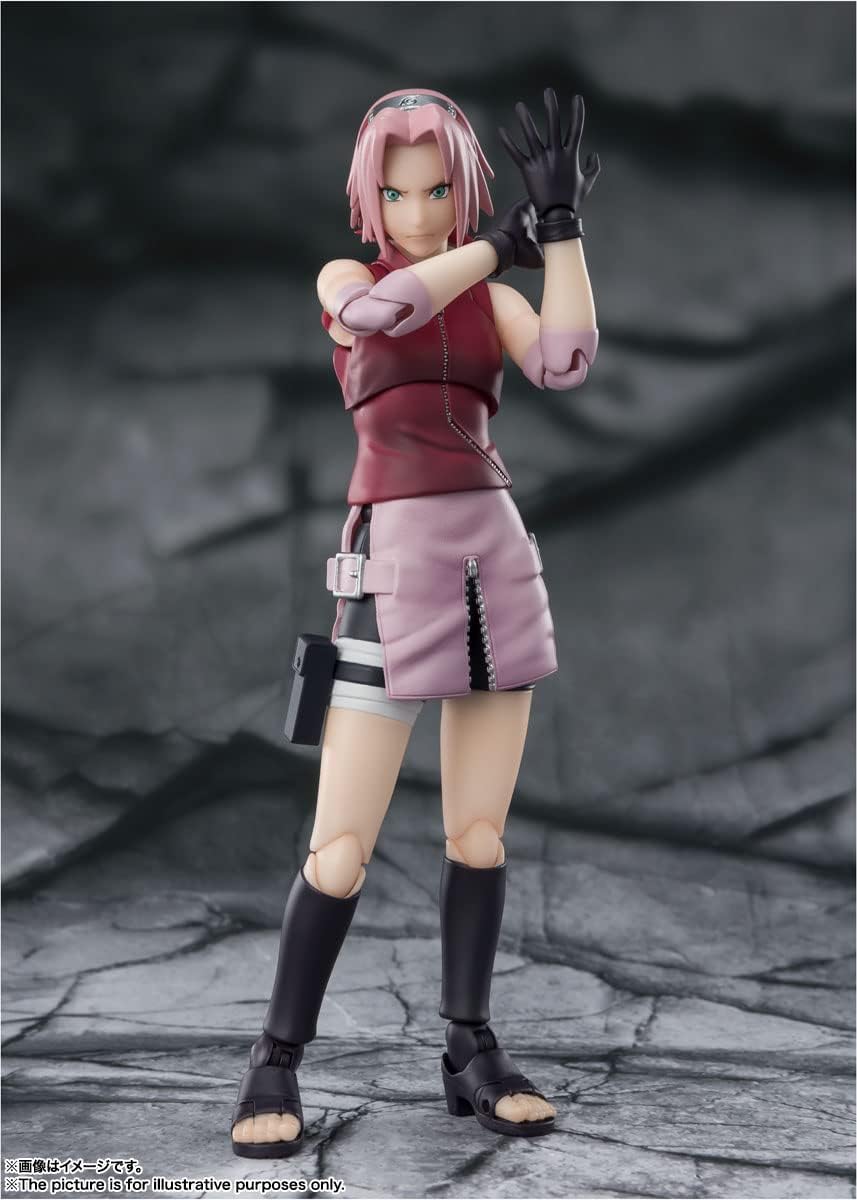 TAMASHII NATIONS - Naruto Sakura Haruno Narutop99 Edition S.H.Figuarts Action Figure