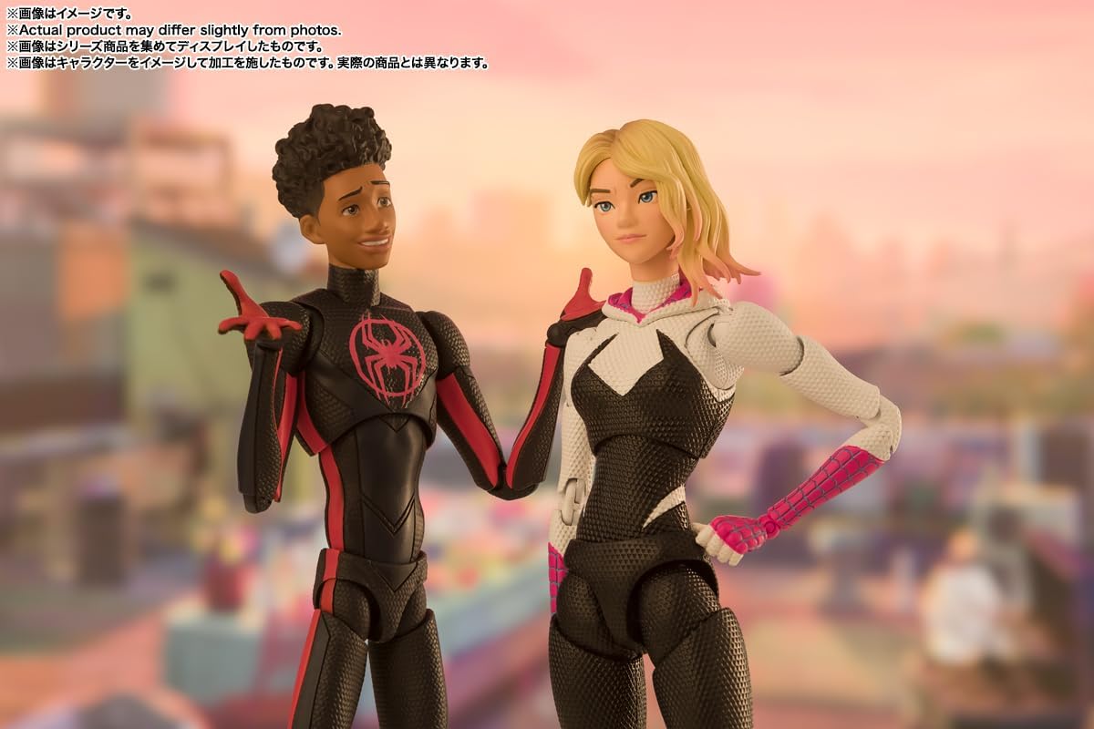 TAMASHII NATIONS - Spider-Man: Across The Spider-Verse - Spider-Gwen (Spider-Man: Across The Spider-Verse), Bandai Spirits S.H.Figuarts Action Figure