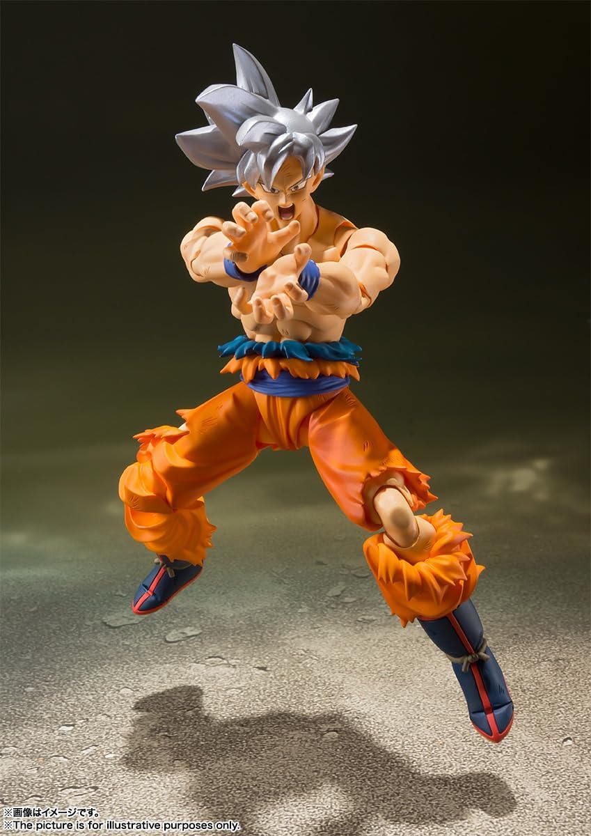TAMASHII NATIONS - Dragon Ball Super  Son Goku Ultra Instinct (Reissue), Bandai Spirits S.H.Figuarts Action Figure