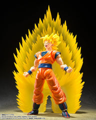 TAMASHII NATIONS - Dragon Ball Z - Super Saiyan Son Goku's Effect Parts Set - Teleport Kamehameha -, Bandai Spirits S.H.Figuarts Action Figure