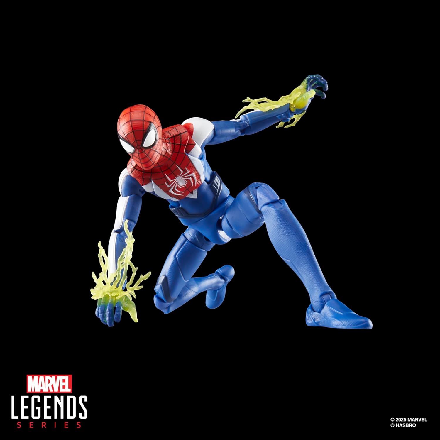 Spider-Man Marvel Legends Series Gamerverse Miles Morales Upgraded Suit Style, 2 Video Game-Inspired Collectible 6 Inch Action Figure