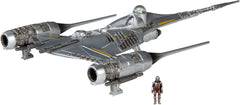 Star Wars Micro Galaxy Squadron The Mandalorian's N-1 Starfighter Class Vehicle with Micro Figure
