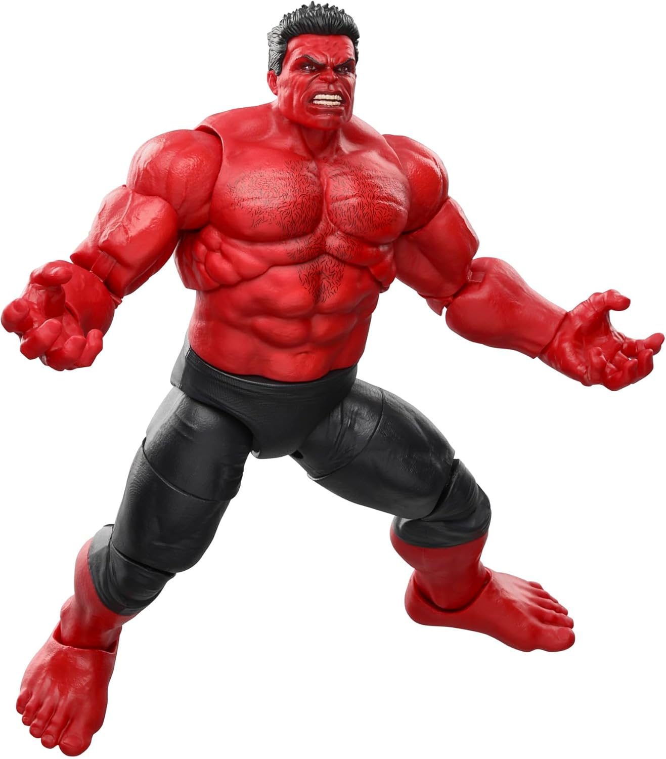 Marvel Legends Series Red Hulk, Captain America: Brave New World Collectible Deluxe 6 Inch Action Figure