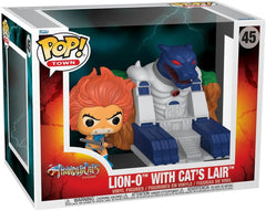 Funko Pop! Town: Thunder Cats - Lion-O with Cat's Lair