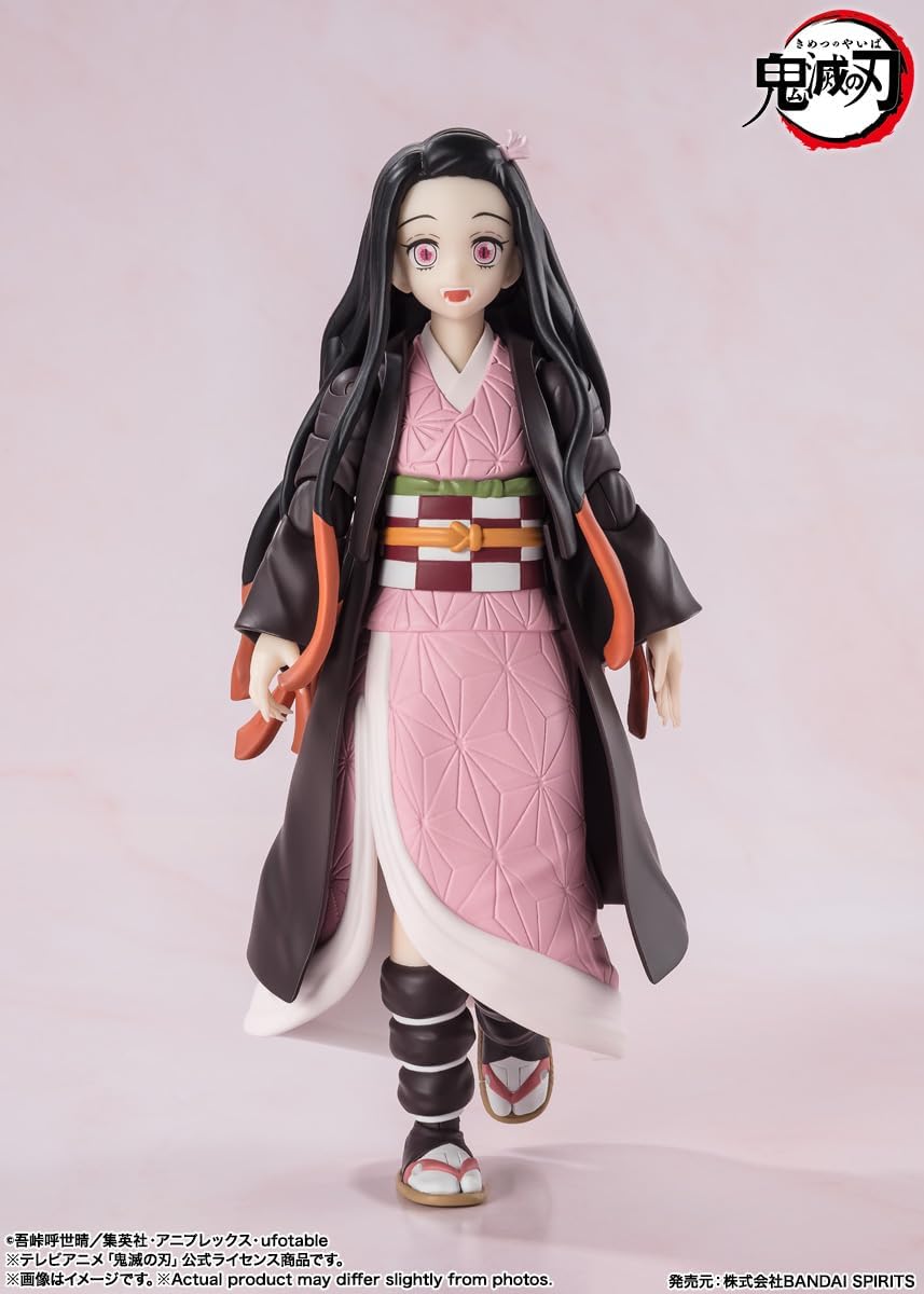 TAMASHII NATIONS - Demon Slayer: Kimetsu No Yaiba Nezuko Kamado S.H.Figuarts Action Figure